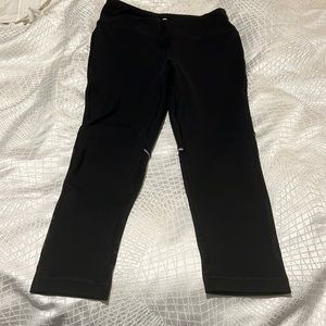 90 Degree by reflex leggings color black with mesh size small